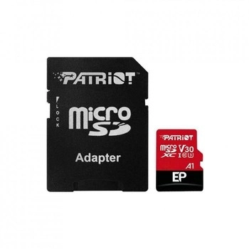 Карта памяти microSD Patriot EP Series V30/ 90Mbps/ 1TB+ SD adapter