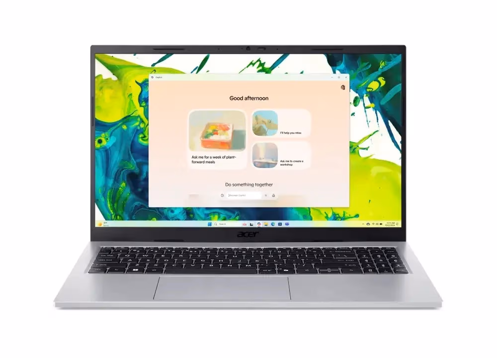 Laptop 15.6” ACER Aspire Go 15 AG15-72P/ Intel Core Ultra 5 120U/ 32GB/ 1TB SSD/ Pure Silver 