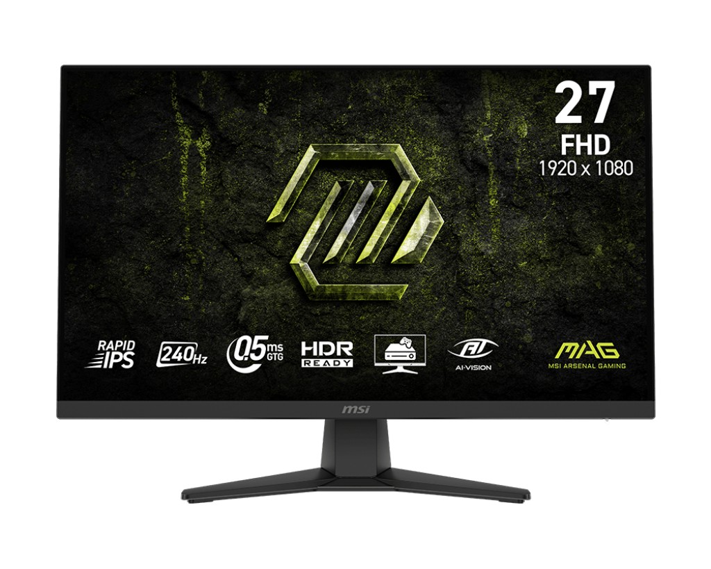 27.0” Игровой Монитор MSI MAG 272F X24/ 0.5ms / 240Hz / Black photo 1