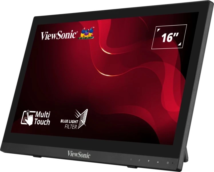 15.6” Портативный сенсорный монитор VIEWSONIC TD1630-3 / HD/ 5ms / Black photo 3