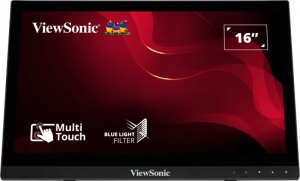 15.6” Портативный сенсорный монитор VIEWSONIC TD1630-3 / HD/ 5ms / Black thumbnav 1