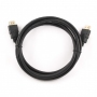 Cable HDMI  - 1m - Cablexpert CC-HDMI4-1M, 1 m, HDMI v.1.4, male-male, cable with gold-plated connectors, bulk package, Black thumbnav 2