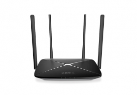 Wi-Fi роутер MERCUSYS AC12G / AC1200 Dual Band / Wi-Fi5 / Gigabit / 1WAN+3LAN / 4 external antennas thumbnav 1