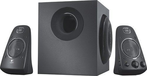 Logitech Z623 Speaker System 2.1 (RMS 200W, 130W subwoofer, 2x35W), THX Certified, Black photo 2