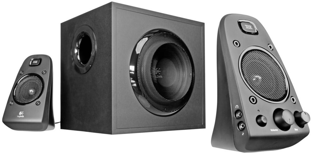 Logitech Z623 Speaker System 2.1 (RMS 200W, 130W subwoofer, 2x35W), THX Certified, Black photo 3
