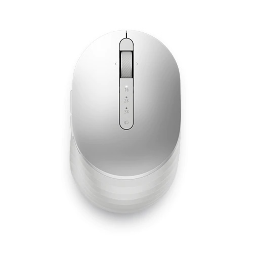 Dell Premier Rechargeable Wireless Mouse MS7421W -  Platinum silver, Wireless 2.4 GHz, Bluetooth 5.0, 1600 dpi, Programmable buttons, Programmable Scroll wheel , USB-C charging port,  3-Year Advanced Exchange Service. photo 1