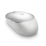 Dell Premier Rechargeable Wireless Mouse MS7421W -  Platinum silver, Wireless 2.4 GHz, Bluetooth 5.0, 1600 dpi, Programmable buttons, Programmable Scroll wheel , USB-C charging port,  3-Year Advanced Exchange Service. thumbnav 2