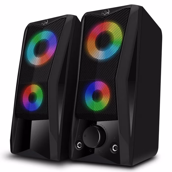 Колонки SVEN 445 / 6W / USB power / RGB / Black 