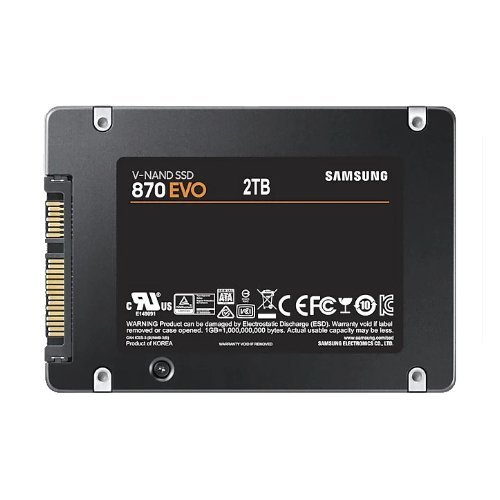 SSD 2.5” Samsung SSD 870 EVO 2.0TB (MZ-77E2T0B/EU) photo 2