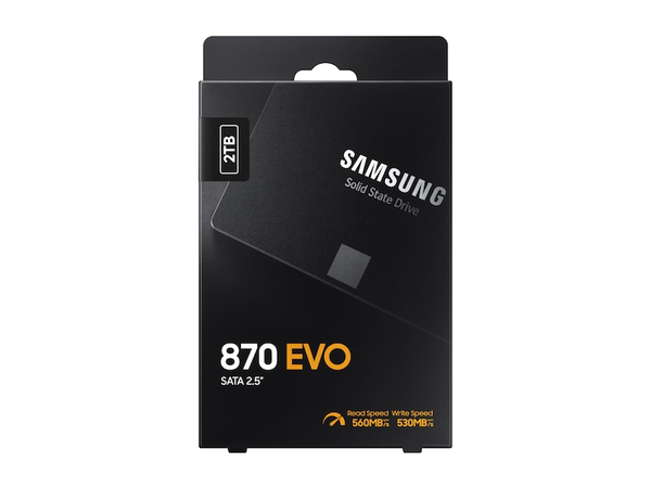 SSD 2.5” Samsung SSD 870 EVO 2.0TB (MZ-77E2T0B/EU) photo 3