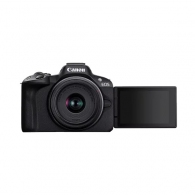 Aparate foto mirrorless CANON EOS R50 + RF-S 18-45 f/4.5-6.3 IS STM Black  (5811C033) thumbnav 7