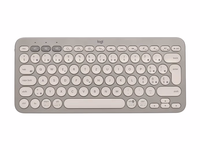 Беспроводная Клавиатура Logitech K380 / Bluetooth / Sand 