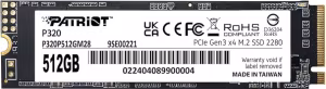 M.2 NVMe SSD Patriot P320 512GB