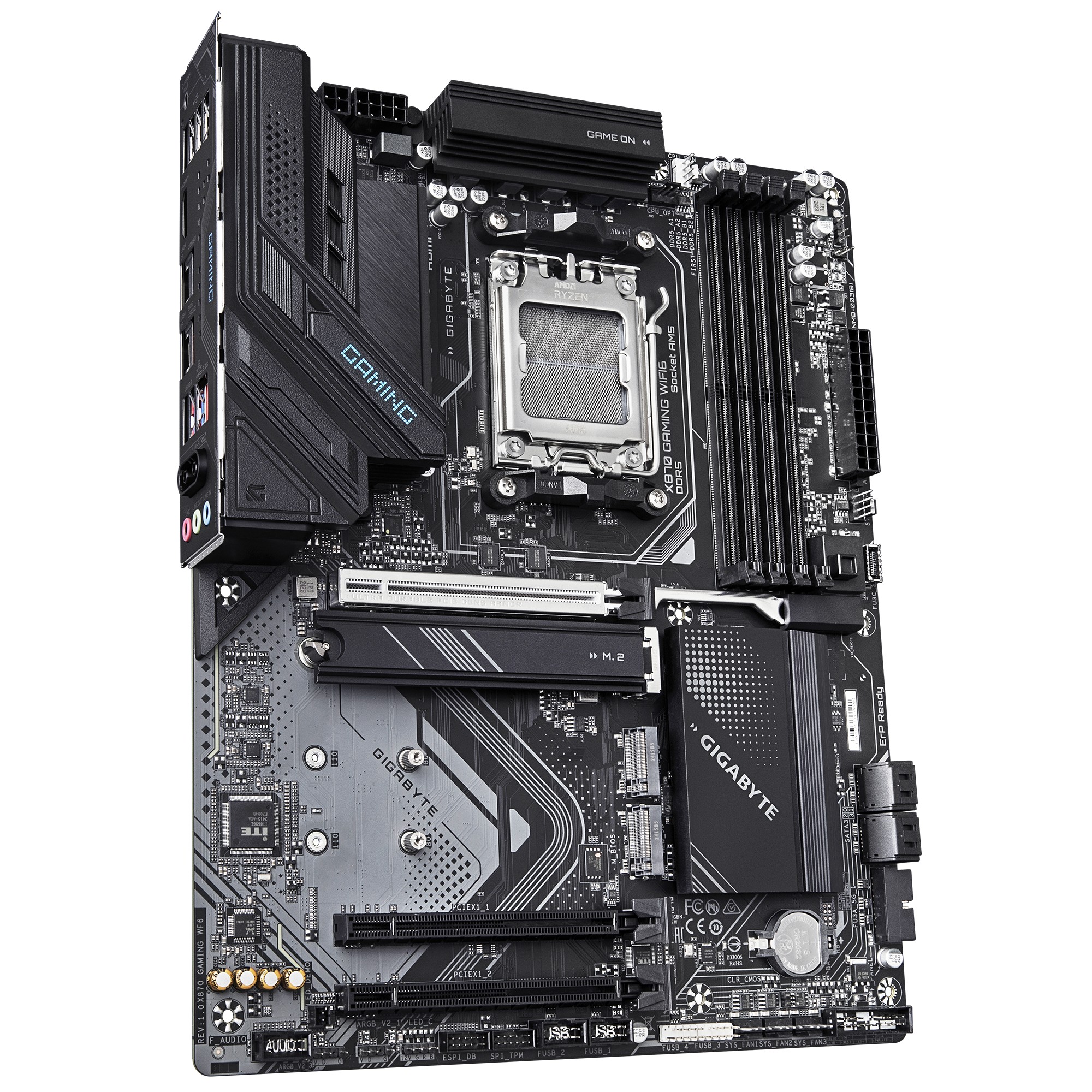 Материнская плата GIGABYTE X870 GAMING WF6/ AM5 / AMD X870 / DDR5 / ATX photo 3