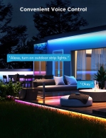 Наружняя светодиодная лента GOVEE RGBICWW Outdoor Strip Light Pro 10M thumbnav 6