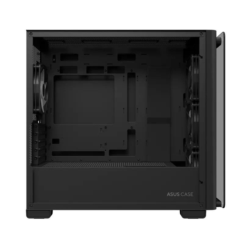 Carcasa ASUS A23 PLUS TG ARGB/ w/oPSU / 4x120mm ARGB fans/ mATX / Black photo 6