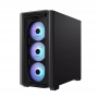 Carcasa ASUS A23 PLUS TG ARGB/ w/oPSU / 4x120mm ARGB fans/ mATX / Black thumbnav 2