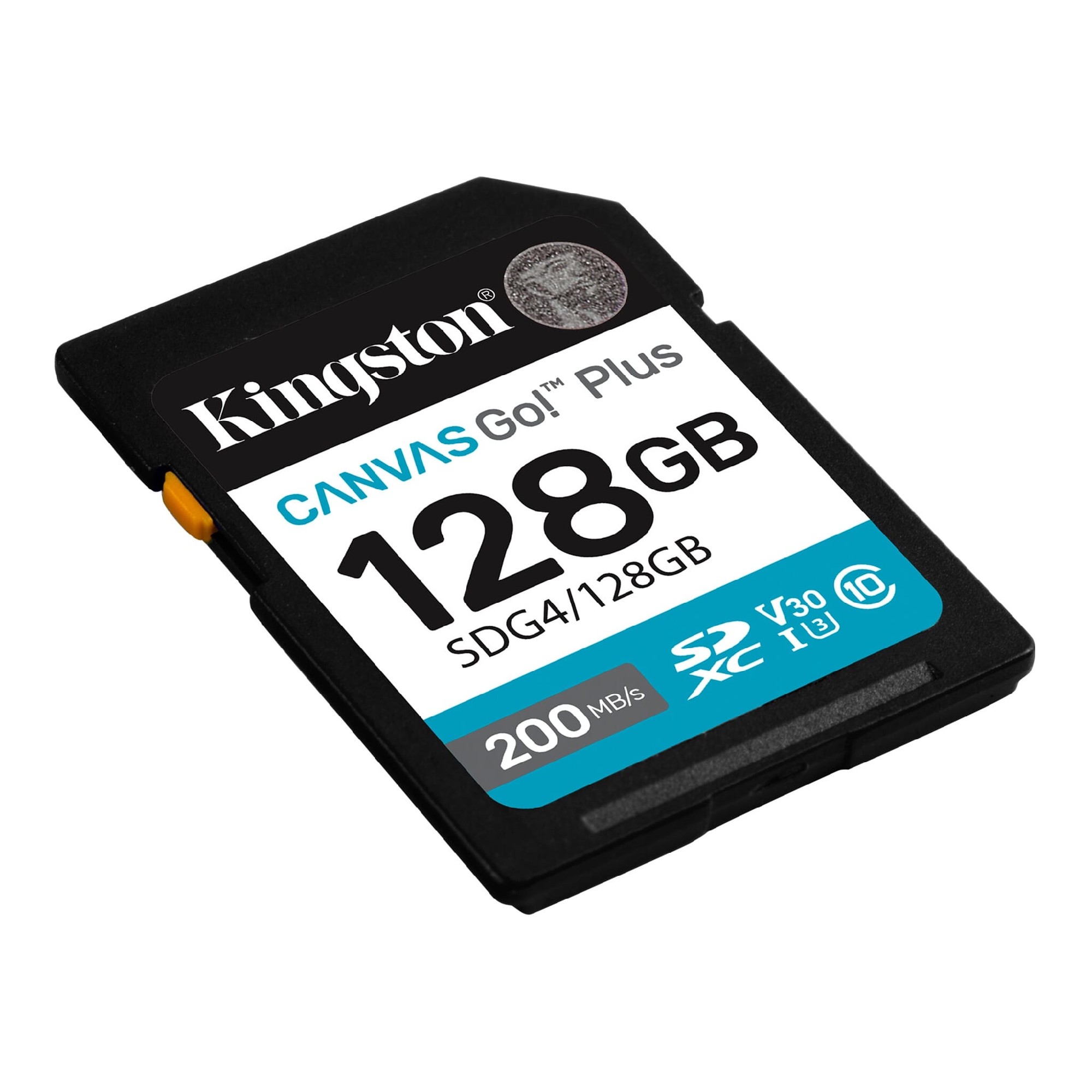 Карта памяти SD 128GB Kingston Canvas Go! Plus G4, 200/160MB/s photo 3