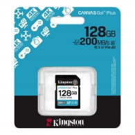Карта памяти SD 128GB Kingston Canvas Go! Plus G4, 200/160MB/s thumbnav 1