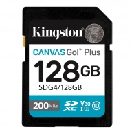 Карта памяти SD 128GB Kingston Canvas Go! Plus G4, 200/160MB/s thumbnav 2