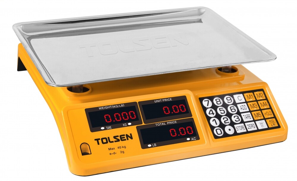 Cintar electronic 40kg Tolsen photo 1