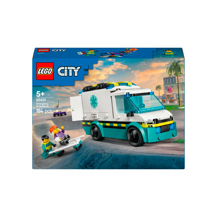Lego City Скорая помощь 60451 photo 1 Lego City Скорая помощь 60451 photo 1