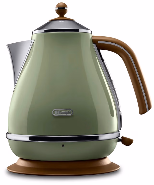 Fierbator de apa electric Delonghi Icona Vintage KBOV 2001.GR, 1.7 l, 2000 W, Alte culori 
