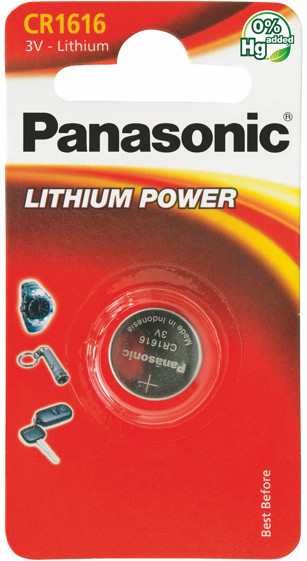 Батарейка Panasonic CR-1616EL/1B