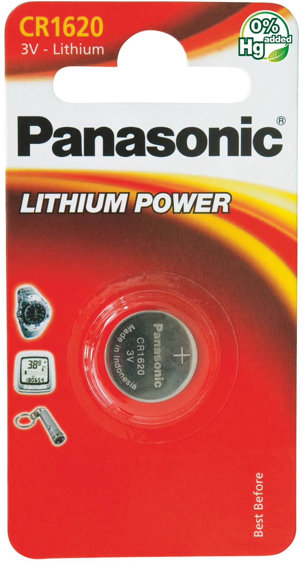 Батарейка Panasonic CR-1620EL/1B