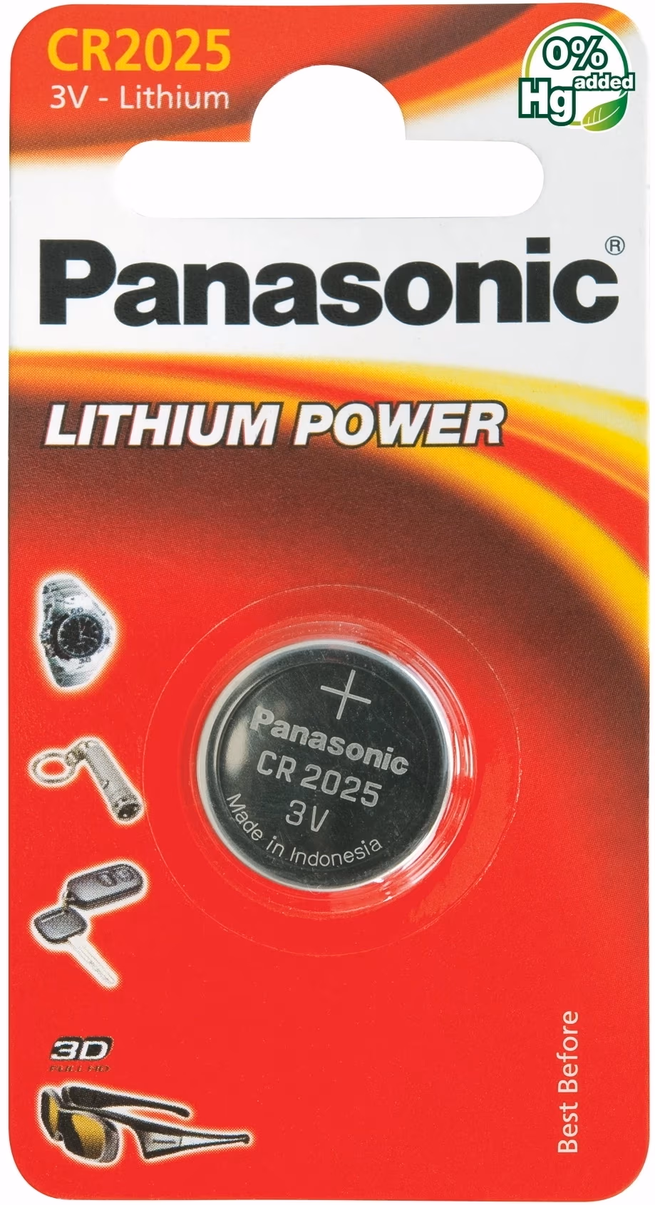 Батарейка Panasonic CR2025EL