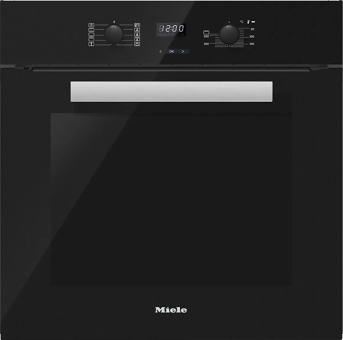 Встраиваемый духовой шкаф Miele H2661B, 76 л, A