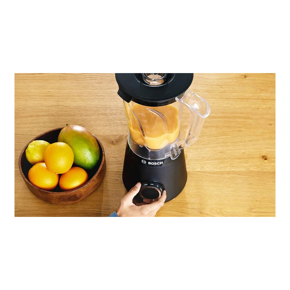 Blender Stationar Bosch MMB6141B Negru / 2 viteze / ml photo 6