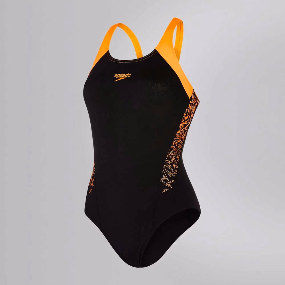  Speedo BOOM SPL MSBK AF BLACK/ORANGE