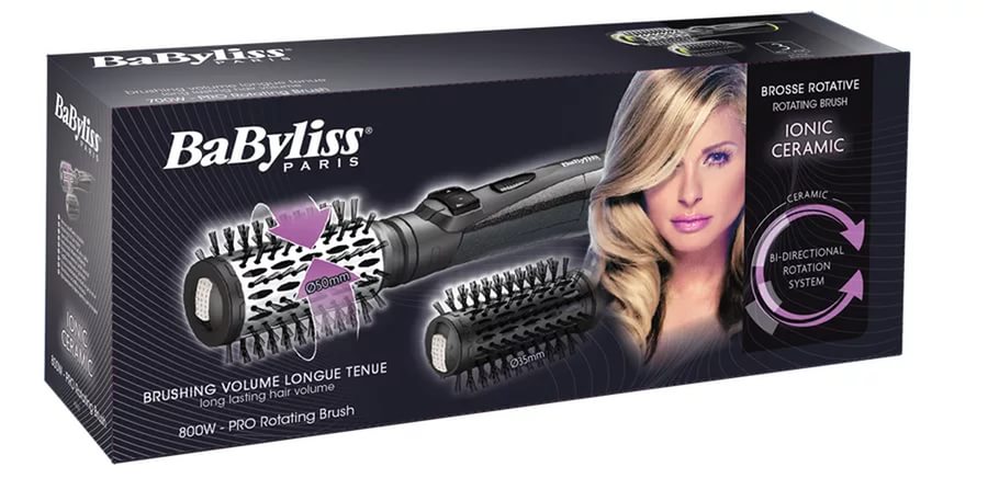 Uscator-perie Babyliss AS551E Negru 800 W photo 3