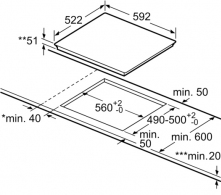 Plita incorporabila inductie Bosch PVS611BB1E thumbnav 5