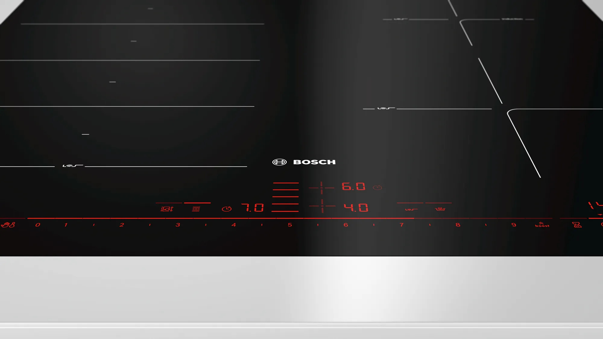Встраиваемая индукционная панель Bosch PXE601DC1E photo 4