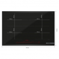 Plita incorporabila inductie Bosch PXY890DV1E thumbnav 4