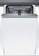 Посудомоечная машина встраиваемая Bosch SPV45MX01E, 13 комплектов, 5программы, 45 см, A++