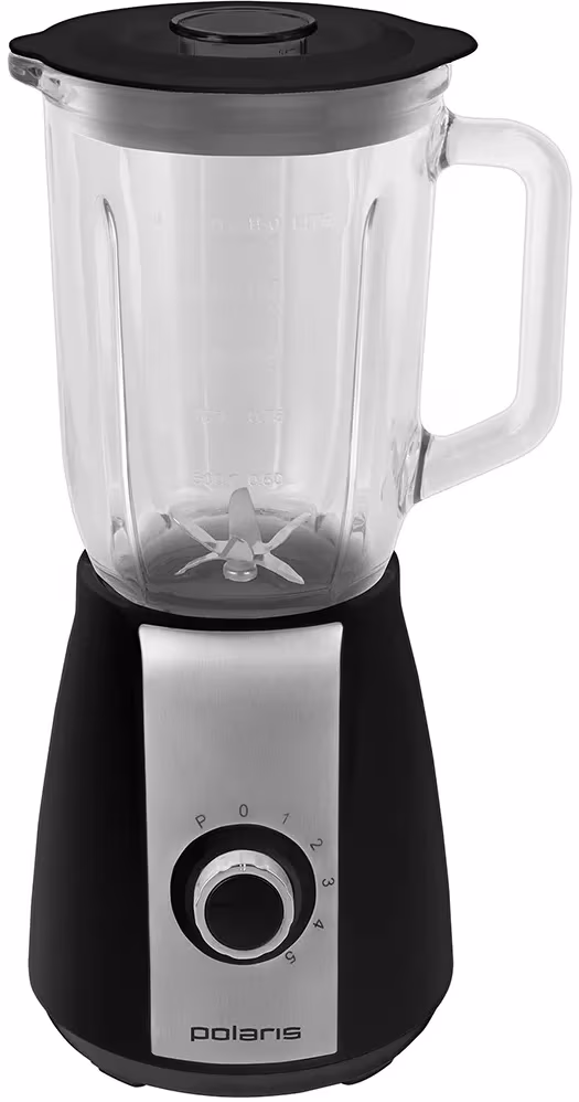 Blender Polaris PTB0511G, 1000 W, 5 trepte viteza, Negru