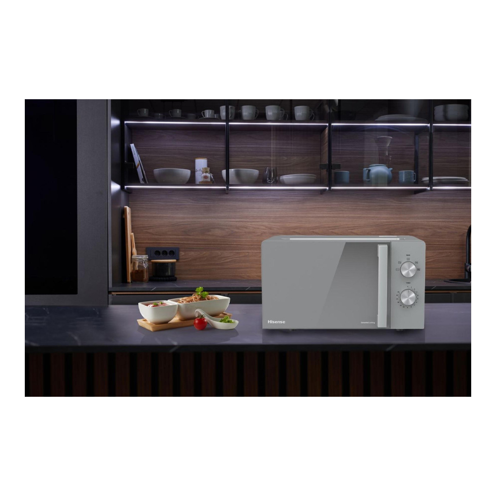Cuptor cu microunde Hisense H20MOMP1H 700 W / 20 l / Gri photo 7