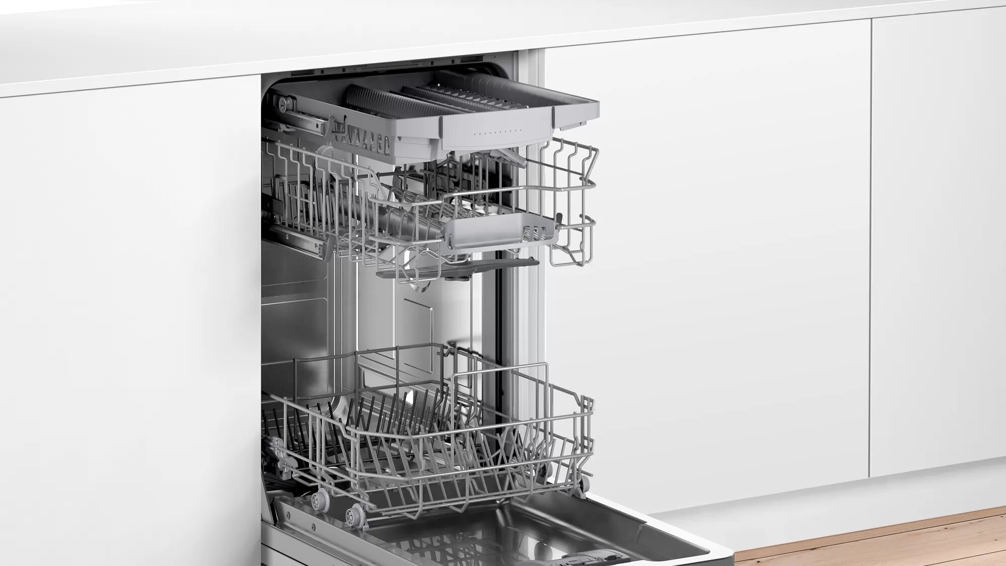 Mas. de spalat vase incorporabila Bosch SRV2XMX01K Inox /10 Seturi /Ingusta photo 2