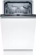 Посудомоечная машина встраиваемая Bosch SRV2XMX01K, 10 комплектов, 4программы, 44.8 см, A+, Нерж. сталь