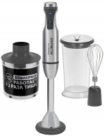 Blender Polaris PHB1591L, 700 ml, 1500 W, 25 trepte viteza, Gri thumbnav 1