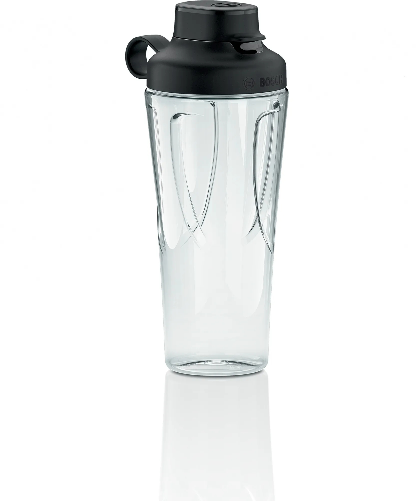 Blender pentru smoothie Stationar Bosch MMB2111M Negru cu inox / Da viteze / 650 ml photo 2
