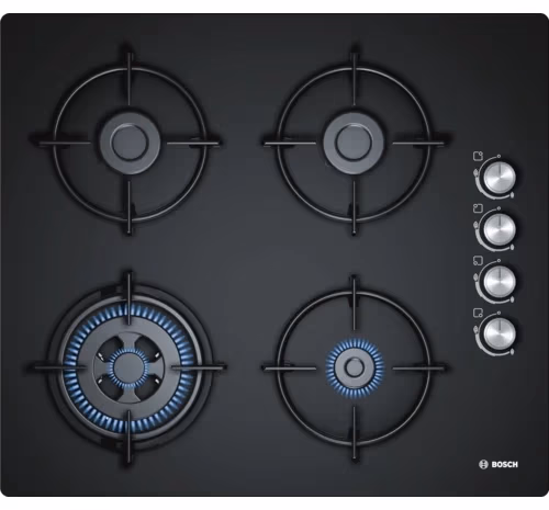 Встраиваемая  газовая панель Bosch POH6C6B110 