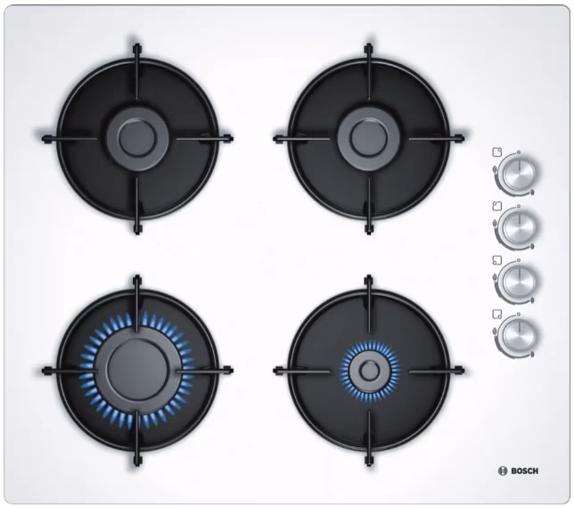 Встраиваемая  газовая панель Bosch POP6C2B11O 