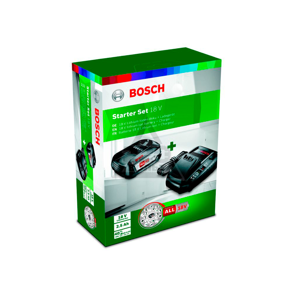 Baterie p electroinstrumente Bosch 1600A00K1P Plastic cu otel photo 3
