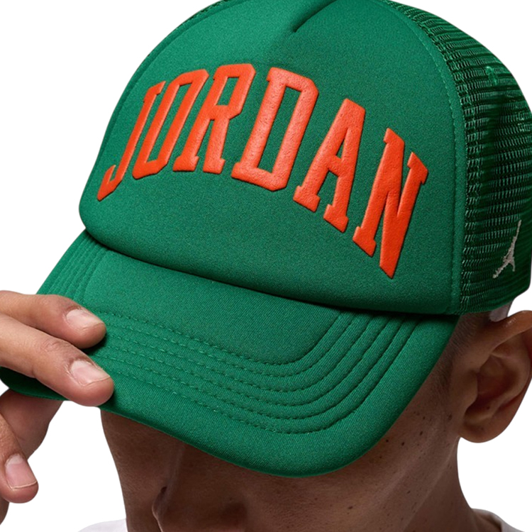 Кепка Nike JAN JORDAN FOAM TRUCKER HAT One size Зеленый photo 5