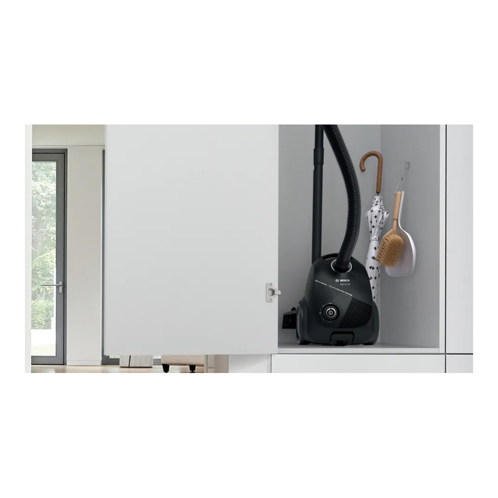 Aspirator cu sac Bosch BGBS2BA1P / 600W / Black photo 6