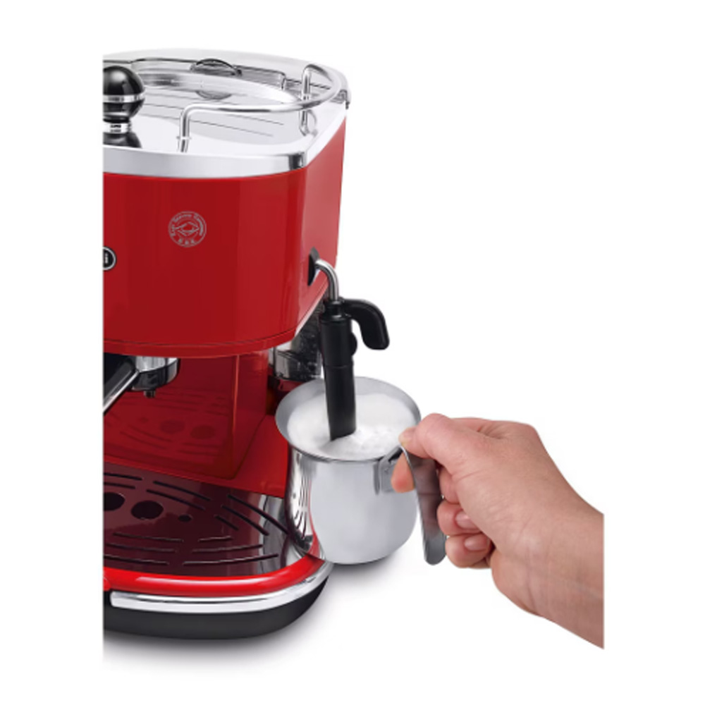 Кофеварка Delonghi ECO 311 R / 1.4 л / Рожковая / 
Молотый, чалды photo 2